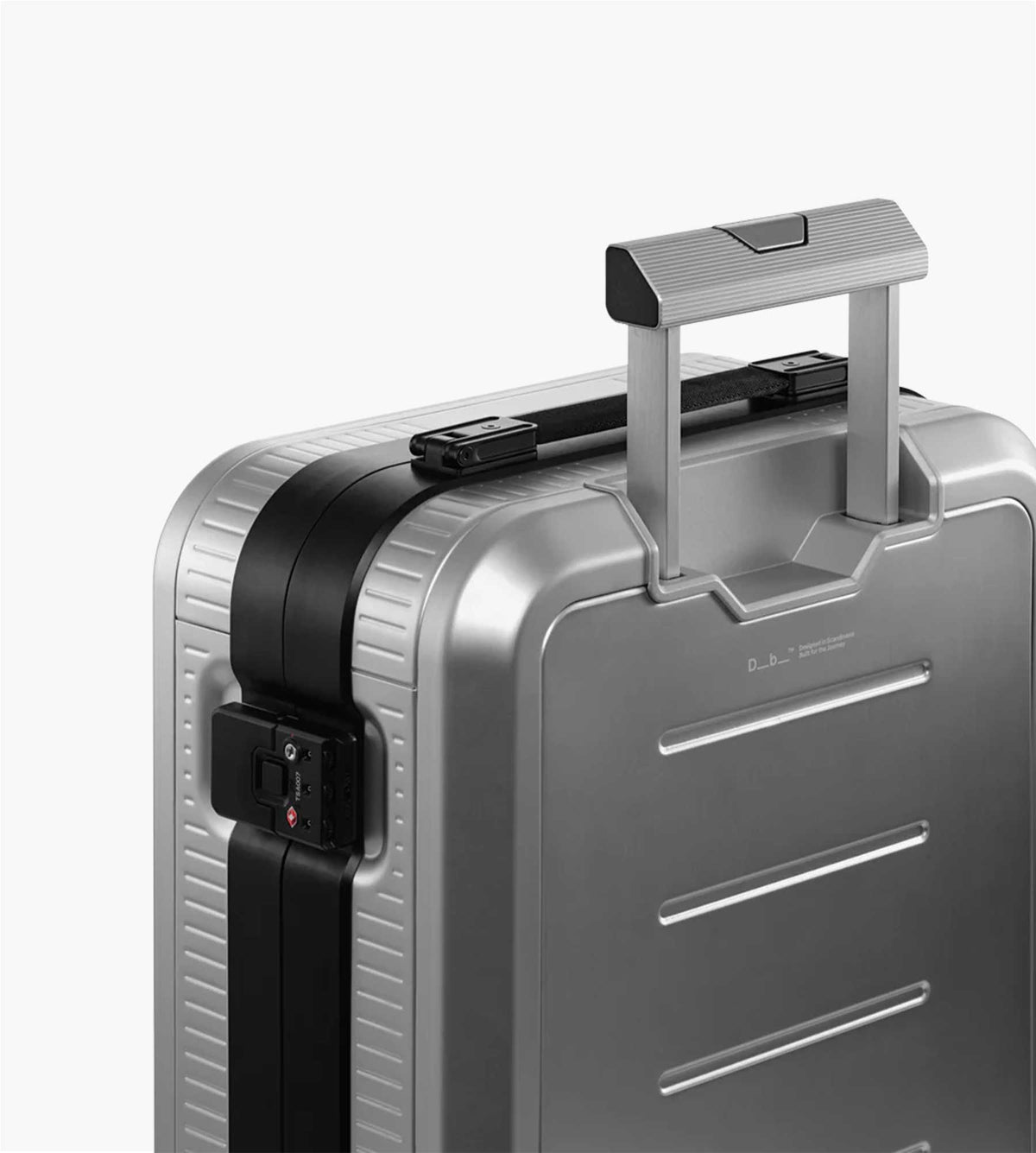 D__b__™ Ramverk Alu Carry-On Silver Onyx