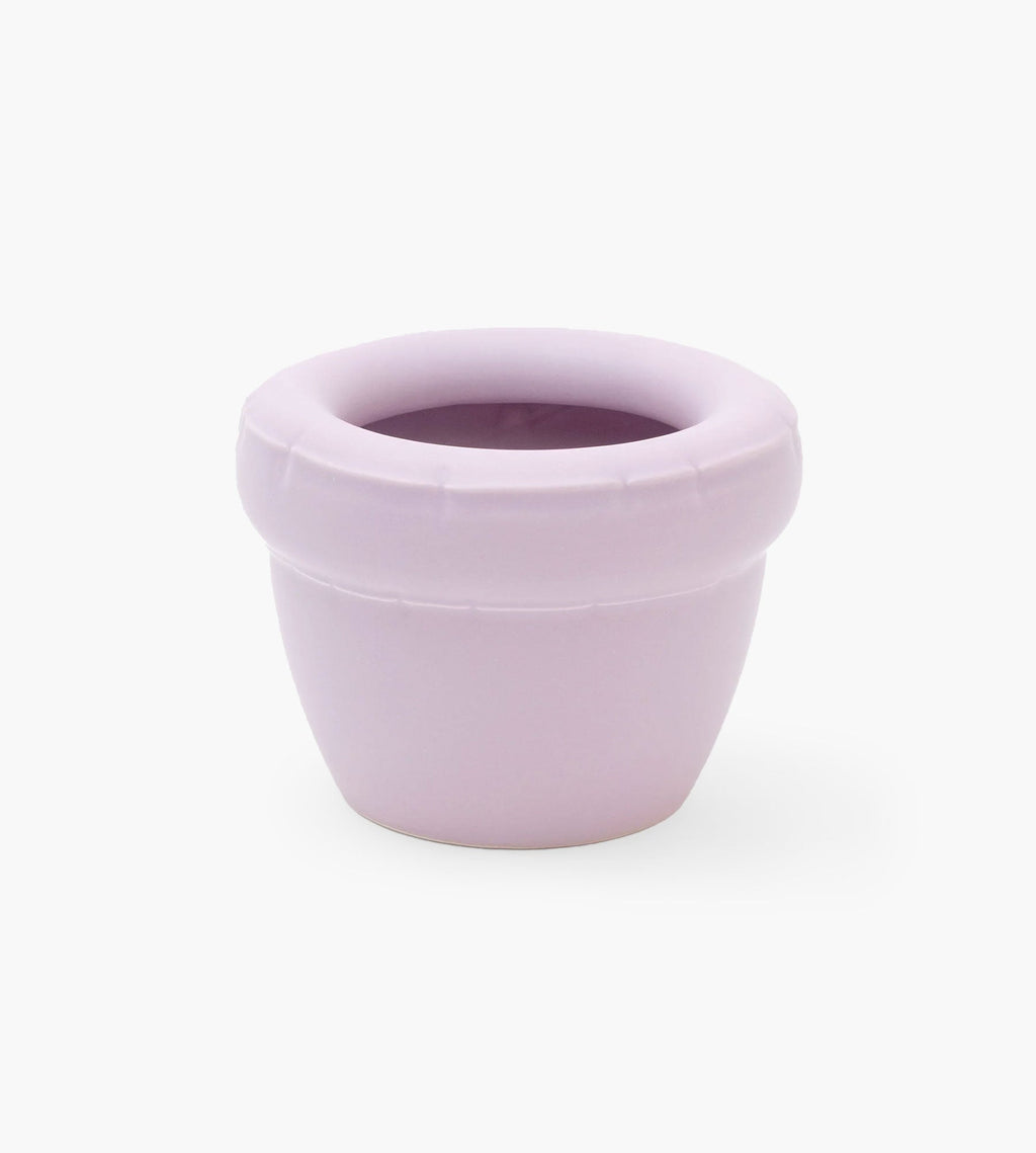 Home Studyo Small Planter Louis Lila Matte