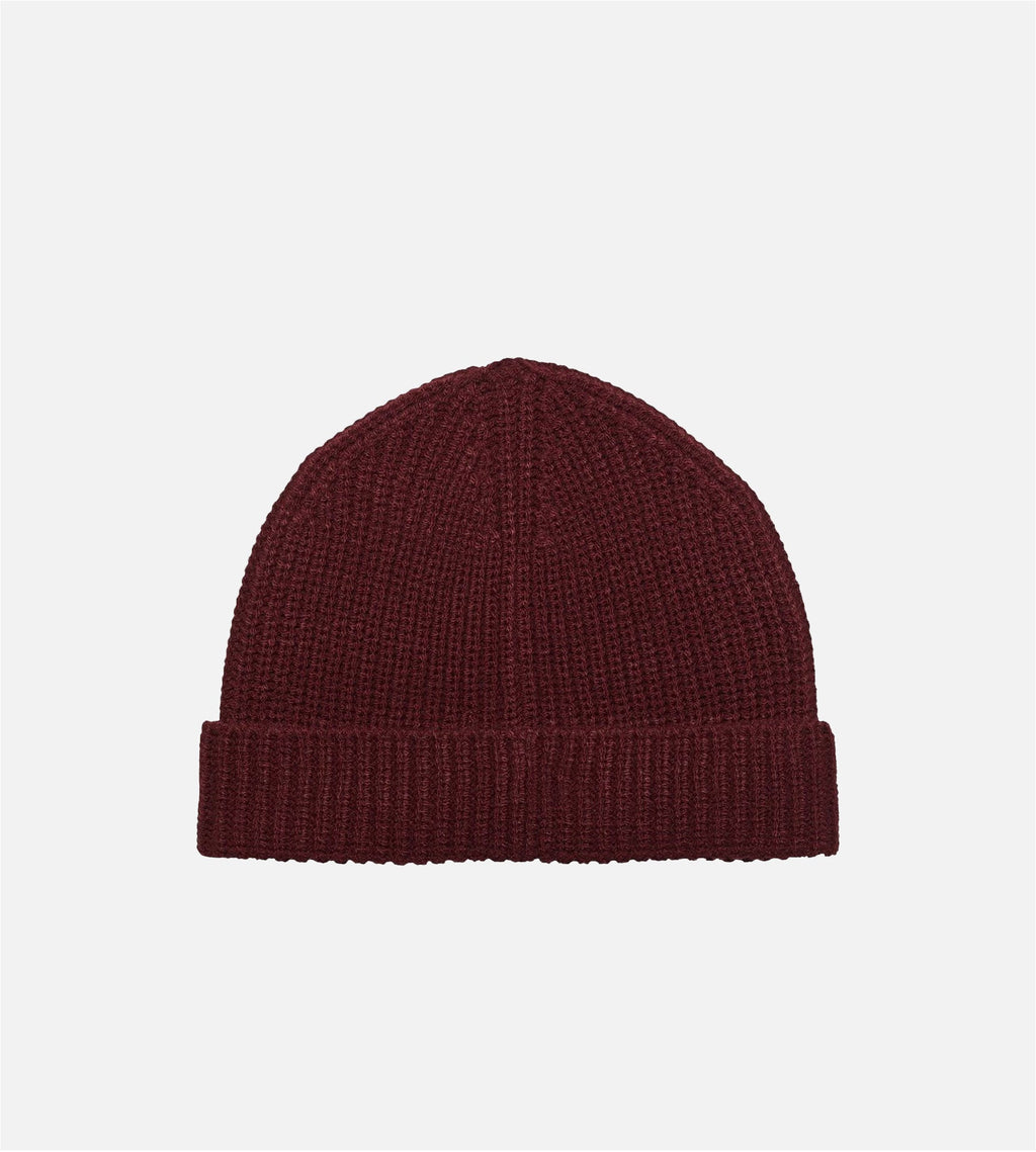 New Amsterdam Surf Association Reversible Logo Beanie Burgendy