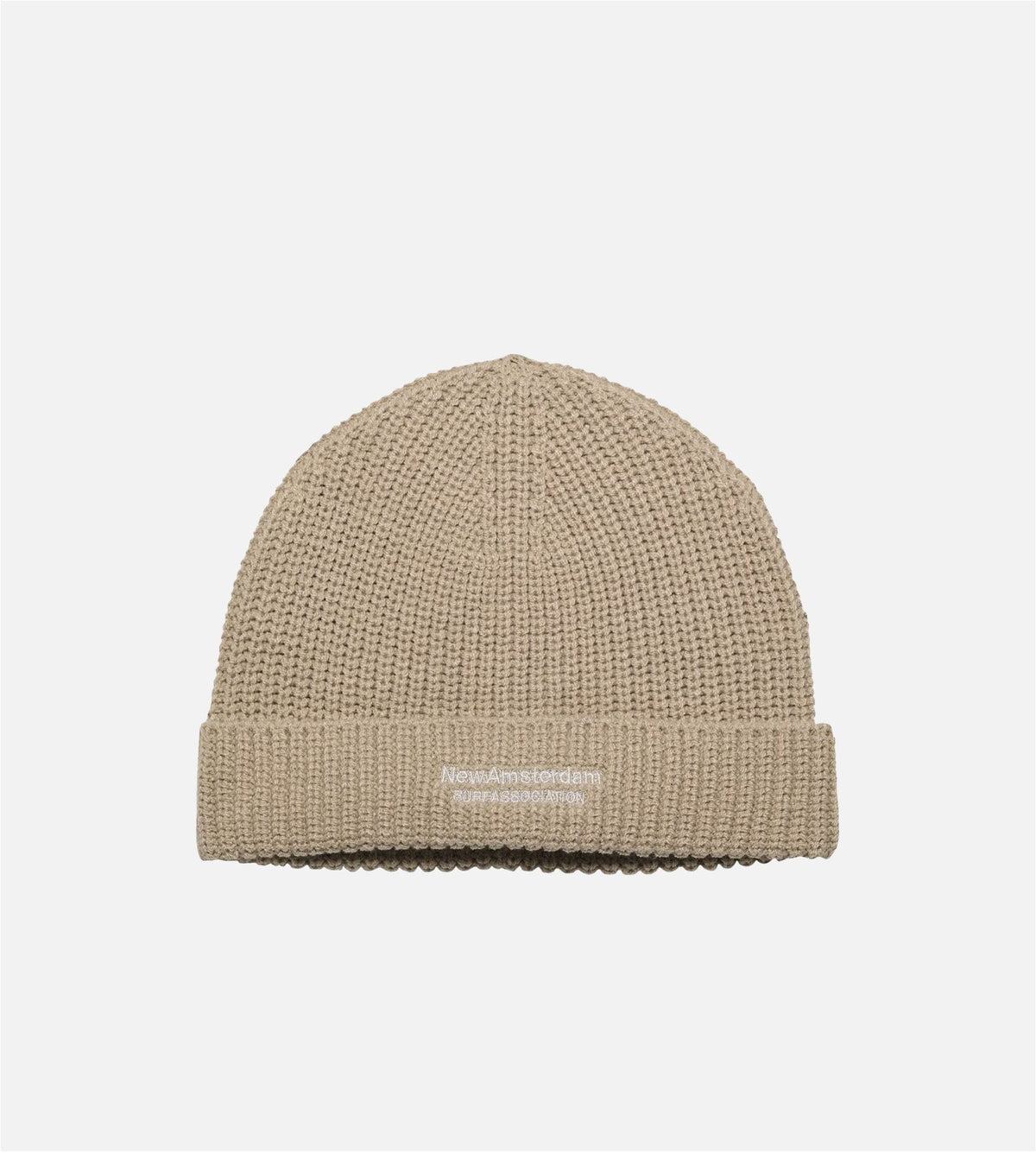 New Amsterdam Surf Association Reversible Logo Beanie Sand