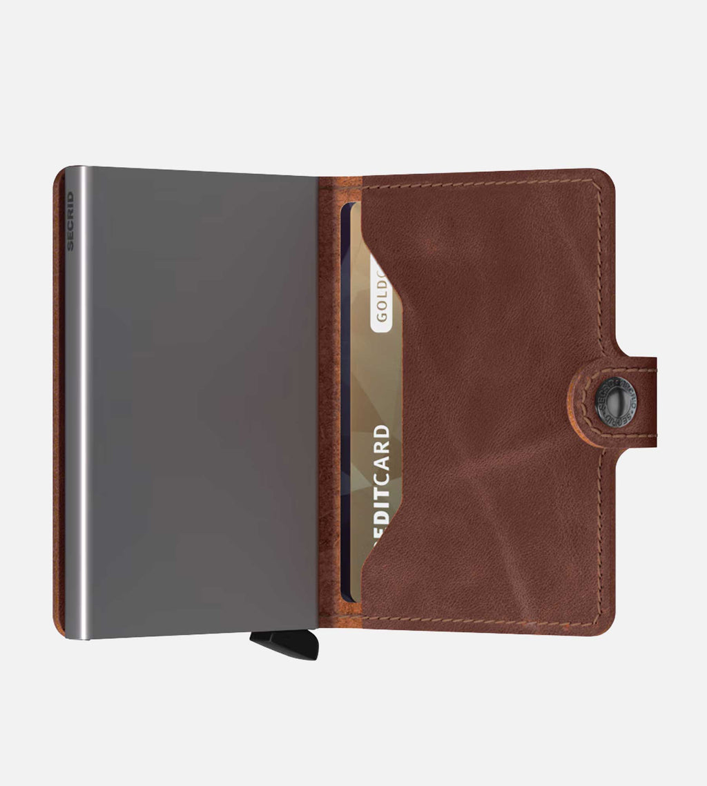 SECRID Miniwallet Vintage Brown