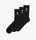 On Logo Sock High 3P U Black