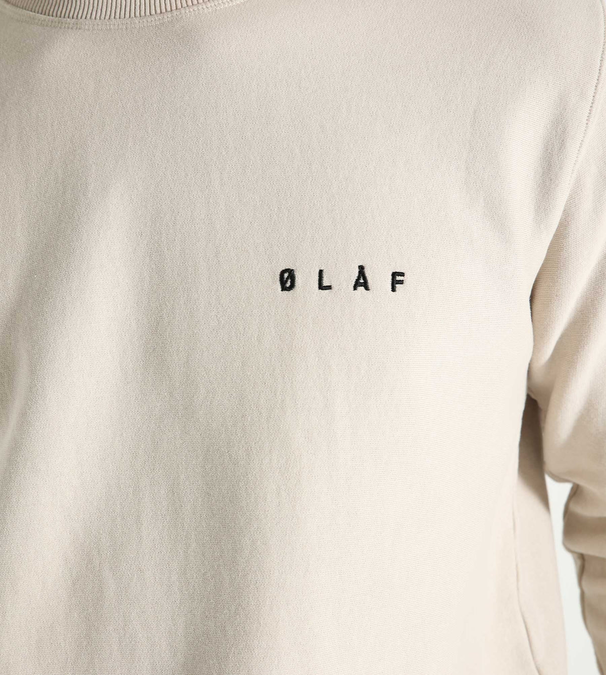 OLAF Face Crewneck Cement