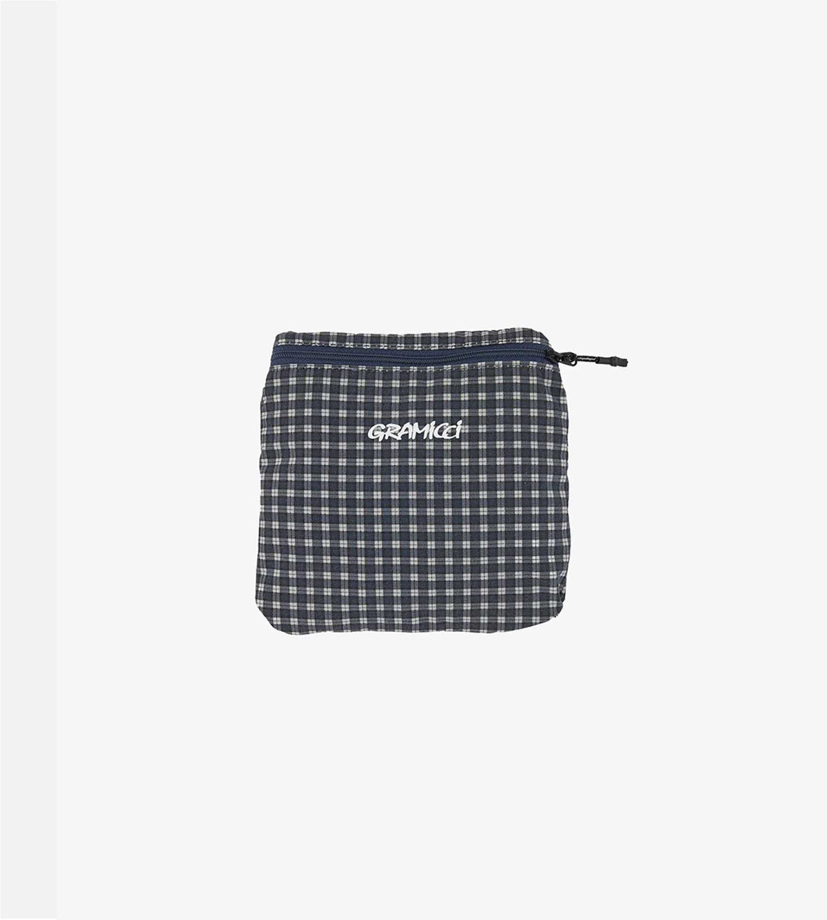 Gramicci Utility Tote Bag Navy Check