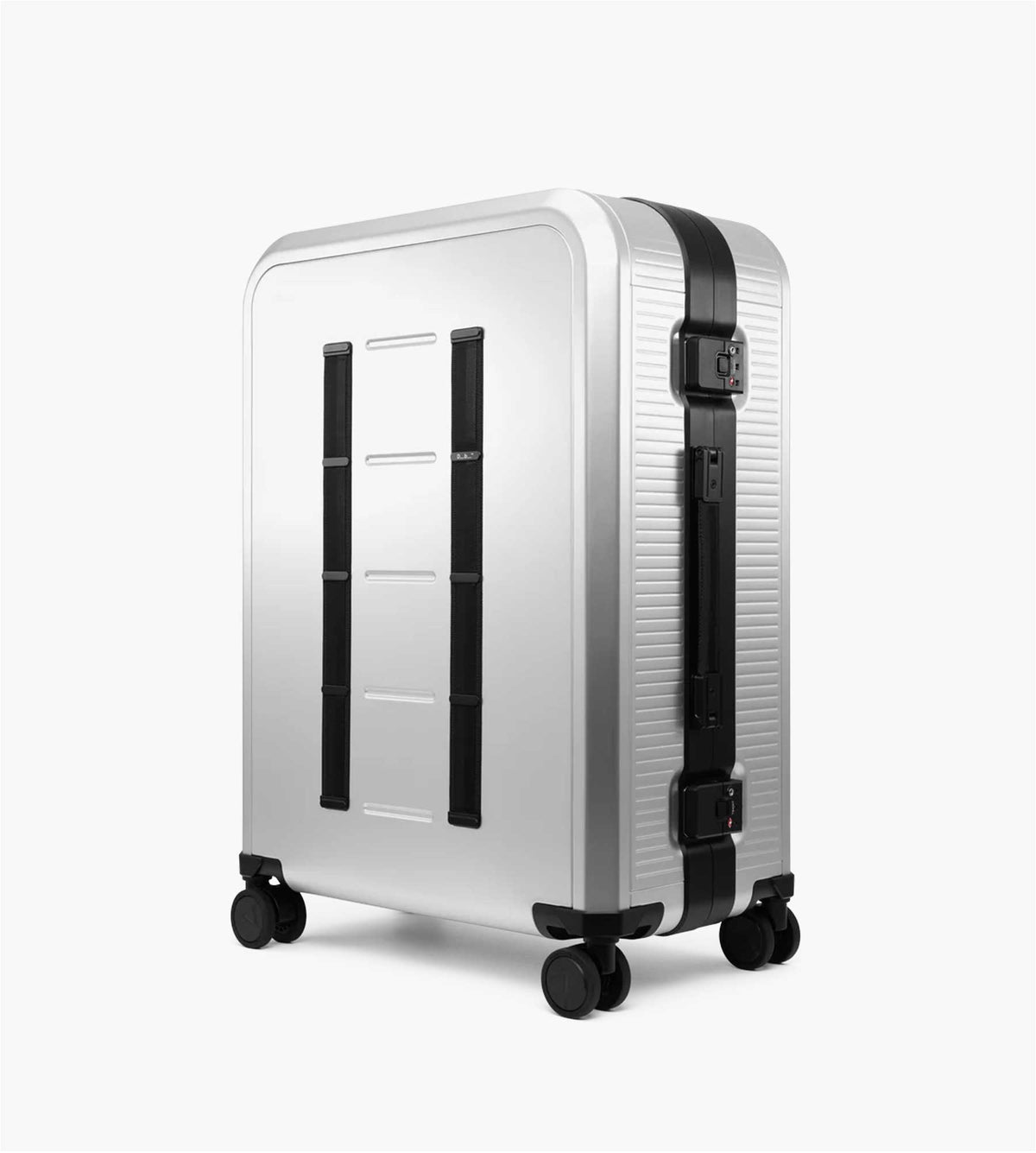 D__b__™ Ramverk Alu Check-In Luggage Large Silver Onyx