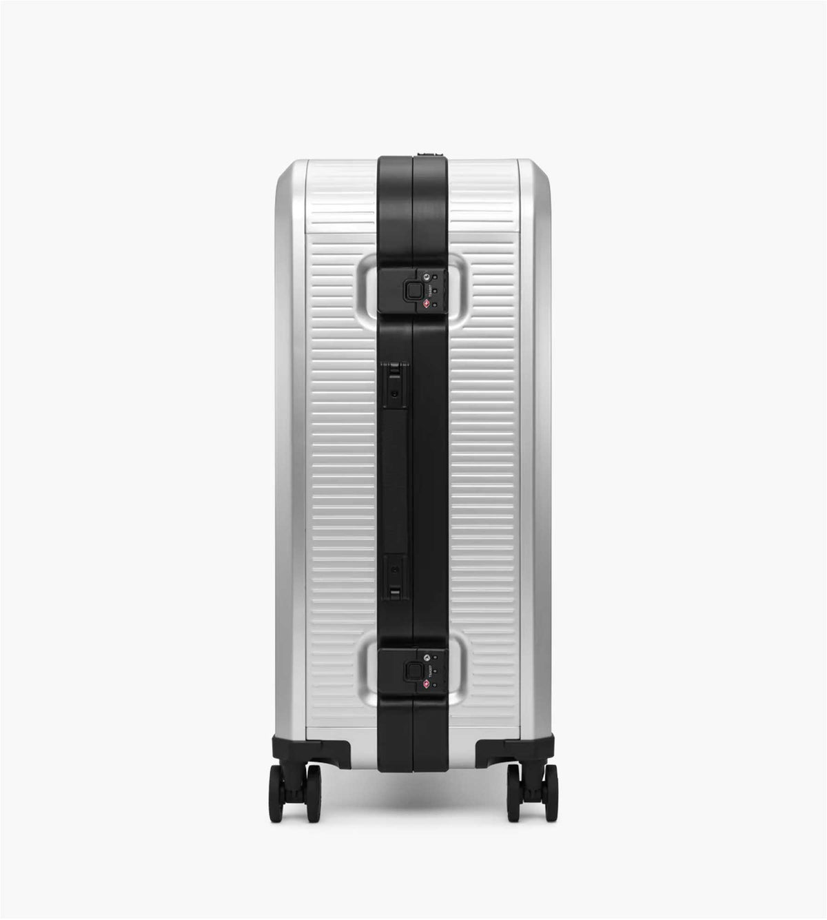 D__b__™ Ramverk Alu Check-In Luggage Large Silver Onyx
